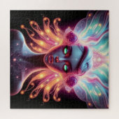 Lumina Fairy Portrait - Ethereal Gwer Fantasy Puzzle (Horizontal)