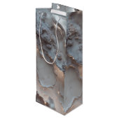 Lumina Geschenktüte Für Weinflaschen (Rückseite Schrägansicht)