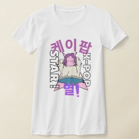 LUMINA K-Pop Idol Bekleidung  T-Shirt (Ablage )