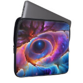 "Luminara" - Nebula und Galaxien Laptopschutzhülle (Vorne Rechts)