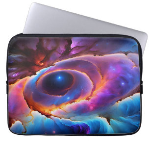 "Luminara" - Nebula und Galaxien Laptopschutzhülle