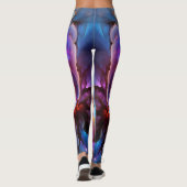 "Luminara" - Nebula und Galaxien Leggings (Rückseite)