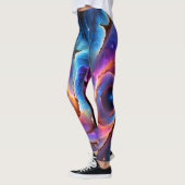 "Luminara" - Nebula und Galaxien Leggings (Links)