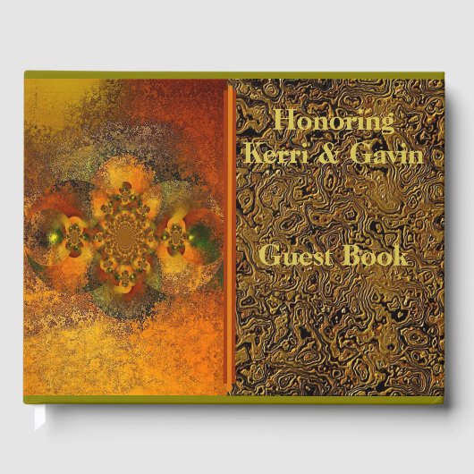 "Luminaries" (Herbst) Gästebuch (Vorderseite)