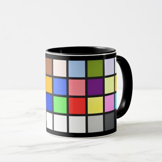 Luminario Farbdiagramm Tasse, 11 oz Tasse (VorderseiteRechts)
