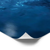 Lumineo White & Blue Winter Poster (Ecke)