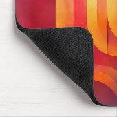 Luminerter Durchgang – Abstrakter geometrischer Fl Mousepad (Ecke)