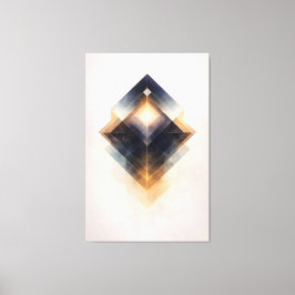 Lumineszente Achse Leinwanddruck