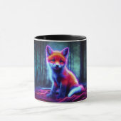 Lumineszenz Fuchs Tier tief dunkle Wälder Tasse (Zentrum)