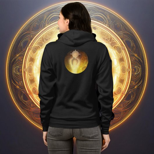 Lumineszenz Gold Hoodie