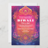 Lumineszenz Lotus Einladung (Vorderseite)