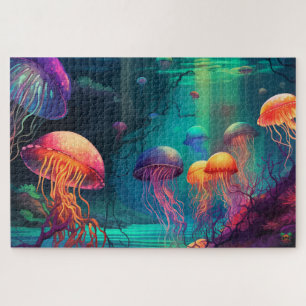 🐙 Lumineszenz Reef: Quallen-Träume 🌊 Puzzle