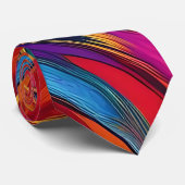 Lumineszenz Spectrum Neck Tie Krawatte (Gerollt)