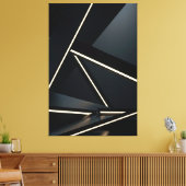 Lumineszierend Leinwanddruck (Insitu (Wohnzimmer))