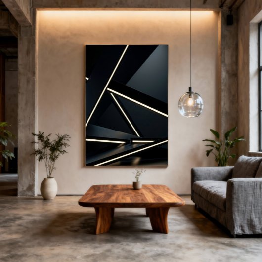 Lumineszierend Leinwanddruck