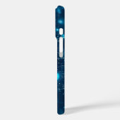Lumineszierender Datenfluss Case-Mate iPhone Hülle (Rückseite / Links)