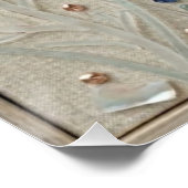 Lumineszierender Mantarochen-Wandkunst Poster (Ecke)