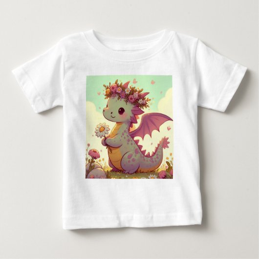 Luminexa (Ein Drache voller Sonnenbäume) Baby T-shirt (Vorderseite)