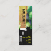 Luminity Wall-Grunge Gold Paint Mini Visitenkarte (Vorderseite)