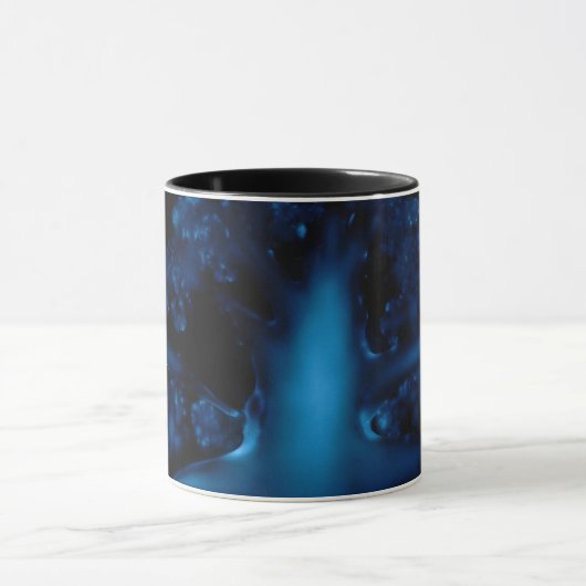 Luminol und die Blumenkohlstruktur Tasse (Zentrum)
