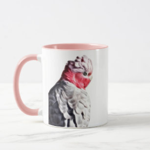 Luminöse Parrot Art Tasse Kaffee Cup Cockatoo