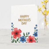 Luminöser Muttertagskarte Karte (Gelbe Blume)