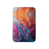 Luminous Abstract Tissue Paper Layers Badematte (Vorderseite Vertikal)
