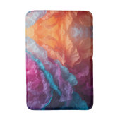 Luminous Abstract Tissue Paper Layers Badematte (Vorderseite Vertikal)