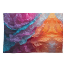 Luminous Abstract Tissue Paper Layers