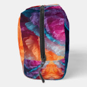 Luminous Abstract Tissue Paper Layers Waschbeutel (Rechts)