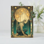 Luminous Ascension Dankeskarte (Stehend Vorderseite)