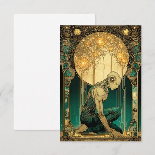 Luminous Ascension Dankeskarte (Vorne/Hinten)