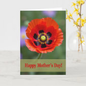 Luminous Bloom Mutter Karte (Gelbe Blume)
