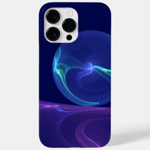 Luminous Blue Lila Dream Abstraktes Fraktal Kunst, Case-Mate iPhone 14 Pro Max Hülle