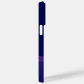 Luminous Blue Lila Dream Abstraktes Fraktal Kunst, Case-Mate iPhone Hülle (Rückseite / Rechts)