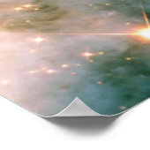 Luminous Carina Nebula Poster (Ecke)