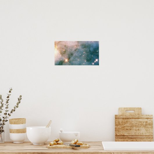 Luminous Carina Nebula Poster (Küche)