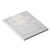 Luminous Daily to Do Task Notepad One|Ja Notizblock (angewinkelt)