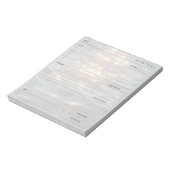 Luminous Daily to Do Task Notepad One|Ja Notizblock (Rotiert)