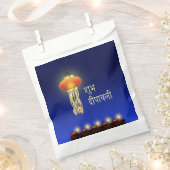 Luminous Diwali Lamp - Gefälligkeitstasche Geschenktütchen (Ausgeschnitten)