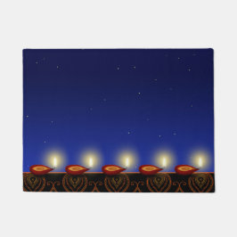 Luminous Diwali Lamp - Tormatte Fußmatte