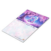 Luminous Dreamy Sloth Notepad Notizblock (angewinkelt)
