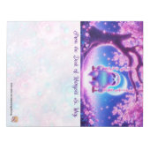 Luminous Dreamy Sloth Notizblock (Vorderseite)