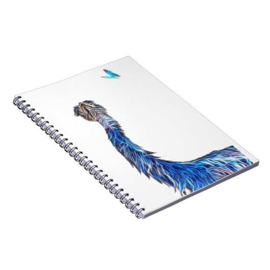 Luminous Emu Art Notizblock (Rechte Seite)