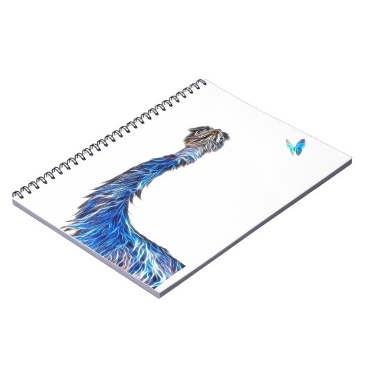 Luminous Emu Art Notizblock (Linke Seite)