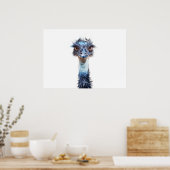 Luminous Emu Art Poster (Küche)