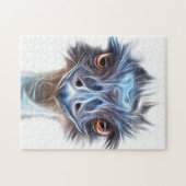 Luminous Emu Art Puzzle (Horizontal)