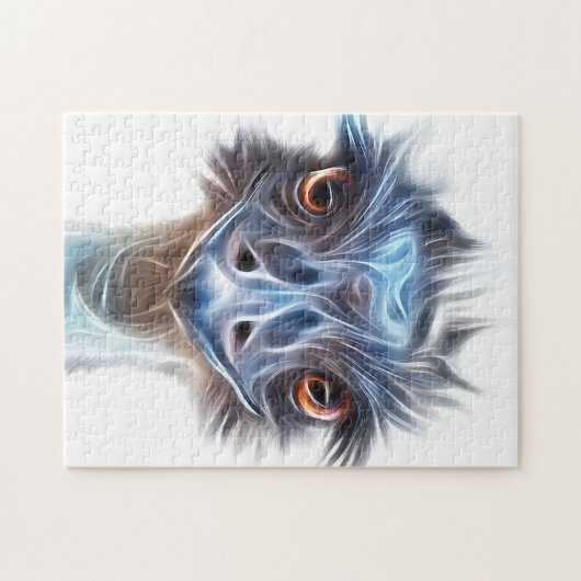 Luminous Emu Art Puzzle (Horizontal)