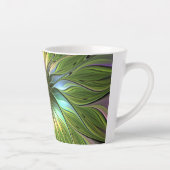 Luminous Fantasy Blume Fraktal Art Milchtasse (Rechts)