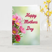 Luminous Floral Mothers Karte (Gelbe Blume)